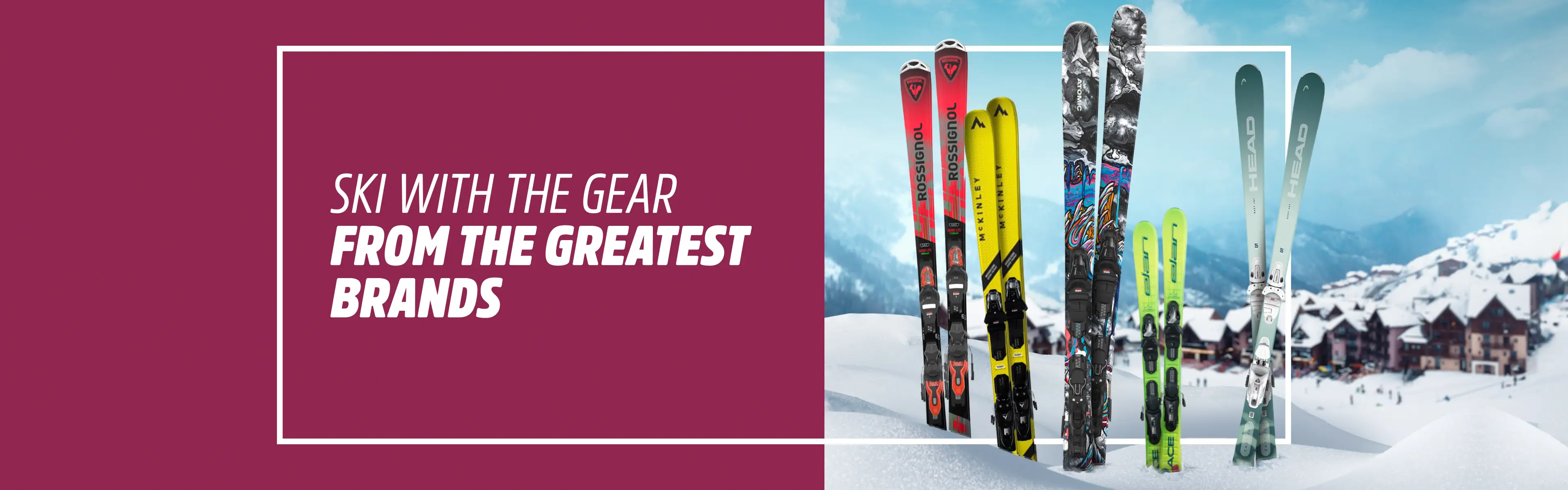 Ski rental Montalbert